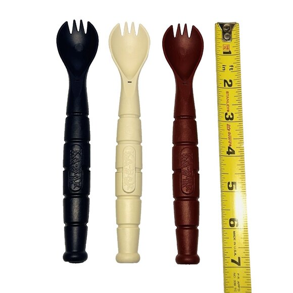 Ka-Bar Spork (Fork/Spoon) Knife Camping Tactical Utensils 3 Pack 9909 USA - Picture 8 of 9